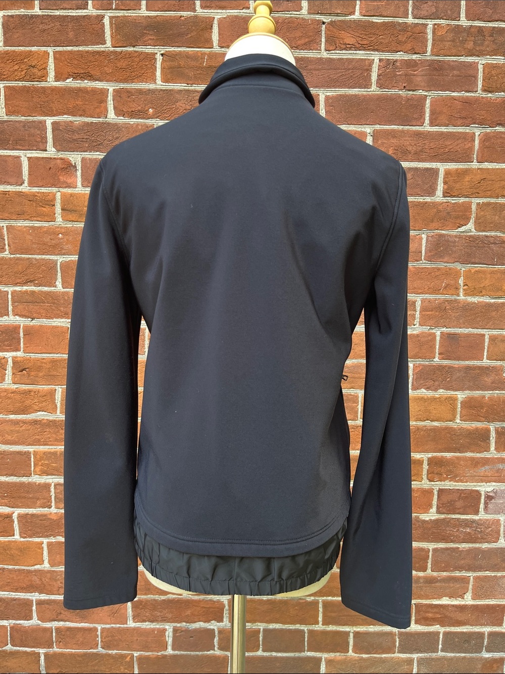 Vintage Prada Zip Jacket with Quilted Zip Placket - Picture 4 of 7